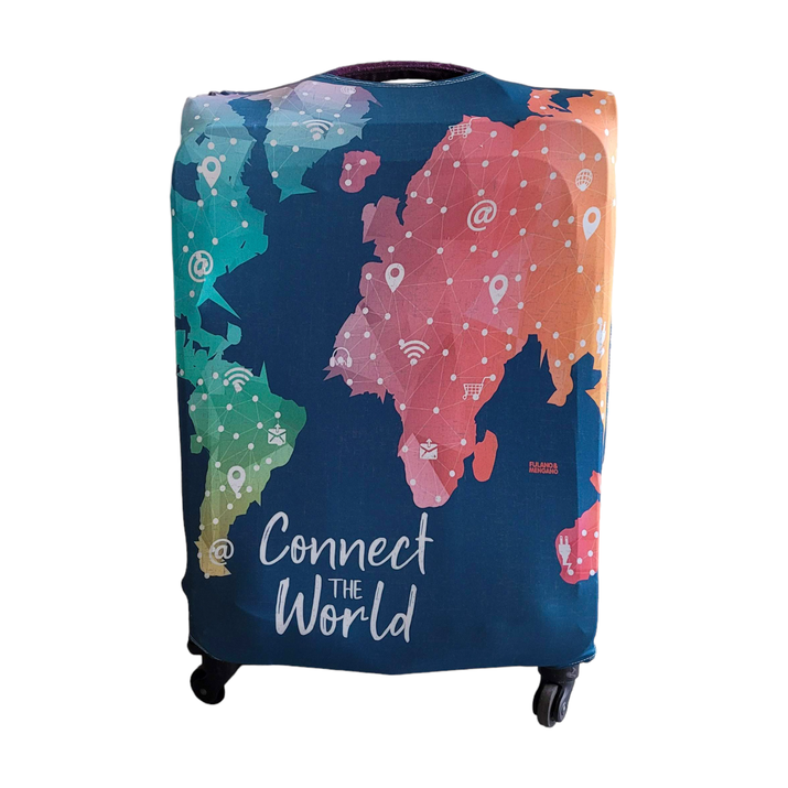 FUNDA PARA VALIJA XL - MAPA CONNECT